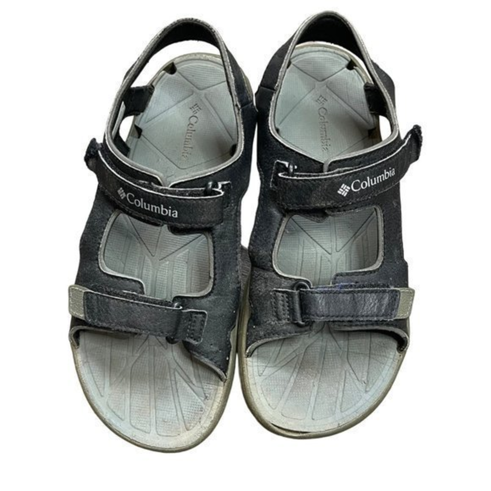 Columbia Unisex Big Kids Techsun Vent Black‎ Hook & Loop Water Sandals Size 6